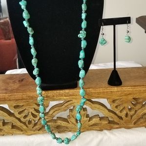 Turquoise Necklace Set